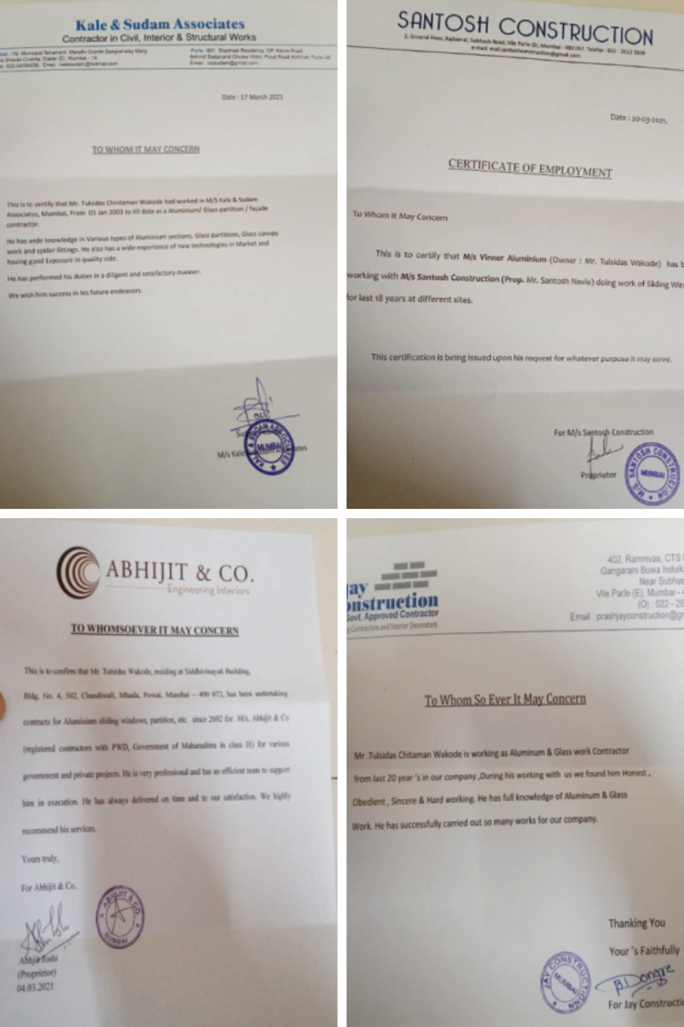 Quality Aluminium Work